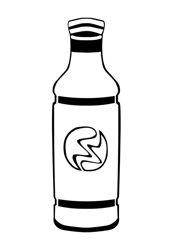 620x875 Coloring Page Bottle