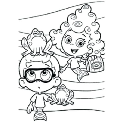 500x500 Printable Bubble Guppies