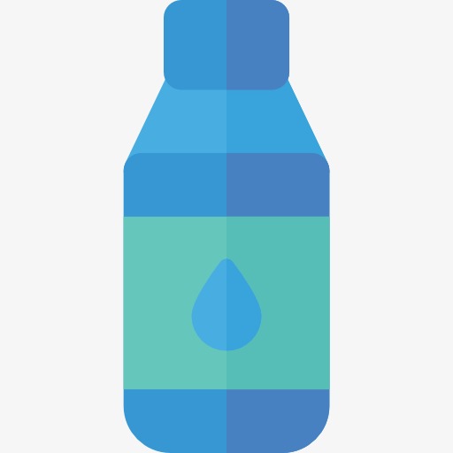 512x512 Blue Water Bottle, Blue, Hand, Line Png And Vector For Free Download