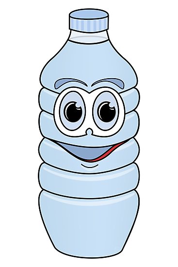 367x550 Water Bottle Cartoon Photographic Prints By Graphxpro Redbubble