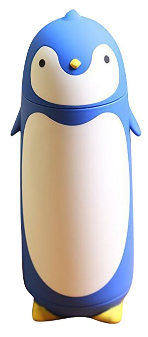 299x679 Mate Outdoor Kids Water Bottle, Cute Penguin Cartoon