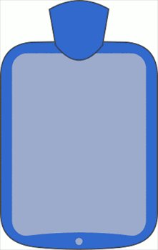 221x350 Free Hot Water Bottle Clipart