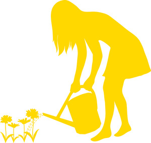 300x284 Gardening Clipart Image