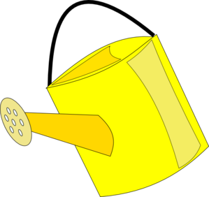 299x282 Watering Can Clipart Cartoon
