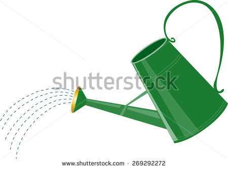 450x334 Watering Can Clipart Sprinkling