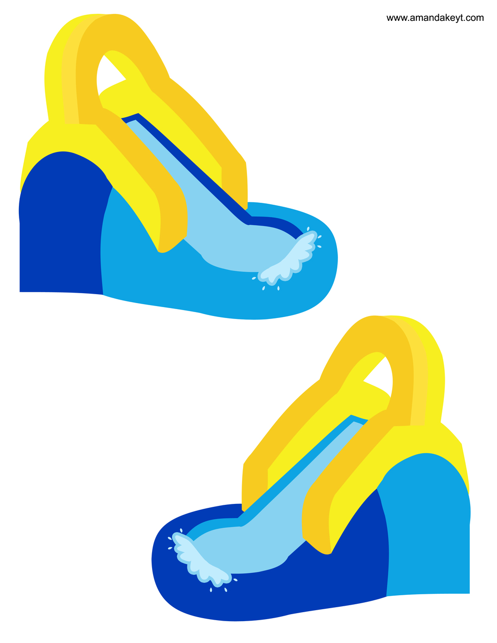 1000x1294 Water Slide Clipart Clip Art Library 3