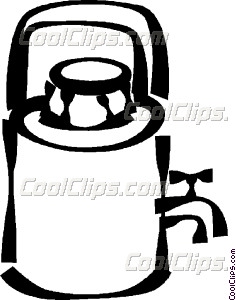 236x300 Water Cooler Vector Clip Art