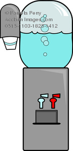 145x300 Art Image Of A Cartoon Water Cooler