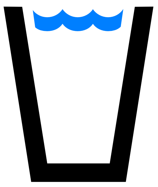 504x599 Water Glass Clip Art