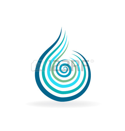 428x450 Drop Of Water Logo Royalty Free Cliparts, Vectors, And Stock