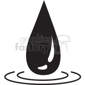 300x300 Royalty Free Water Drop Image 397931 Vector Clip Art Image