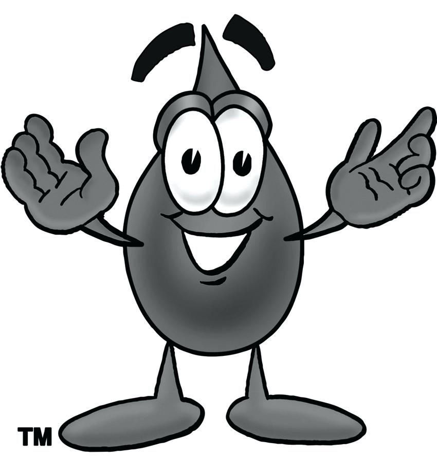 850x890 Free Clipart Images Free Of Water Drop Characters Clip Art