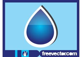 286x200 Water Drop Logo Free Vector Art