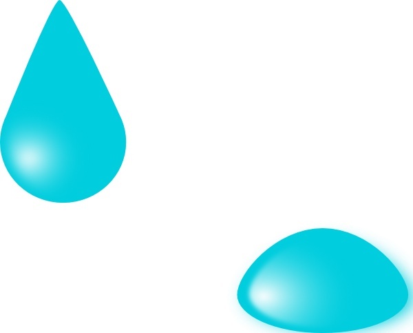 600x483 Drops Of Water Clipart