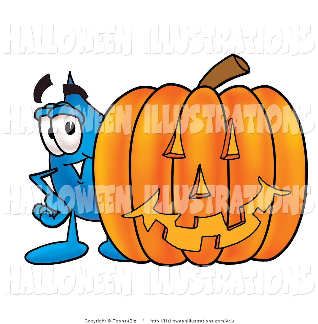 1024x1044 Halloween Clip Art Of A Happy Water Drop Mascot Cartoon Character