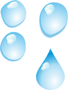 225x298 Set Of Water Drops Clip Art Free Vector 4vector