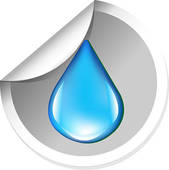 169x170 Clip Art Water Drop