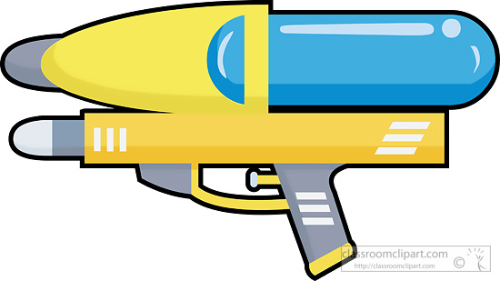 550x309 Clipart Of A Water Gun