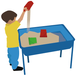 250x250 Sand Clipart Water Play