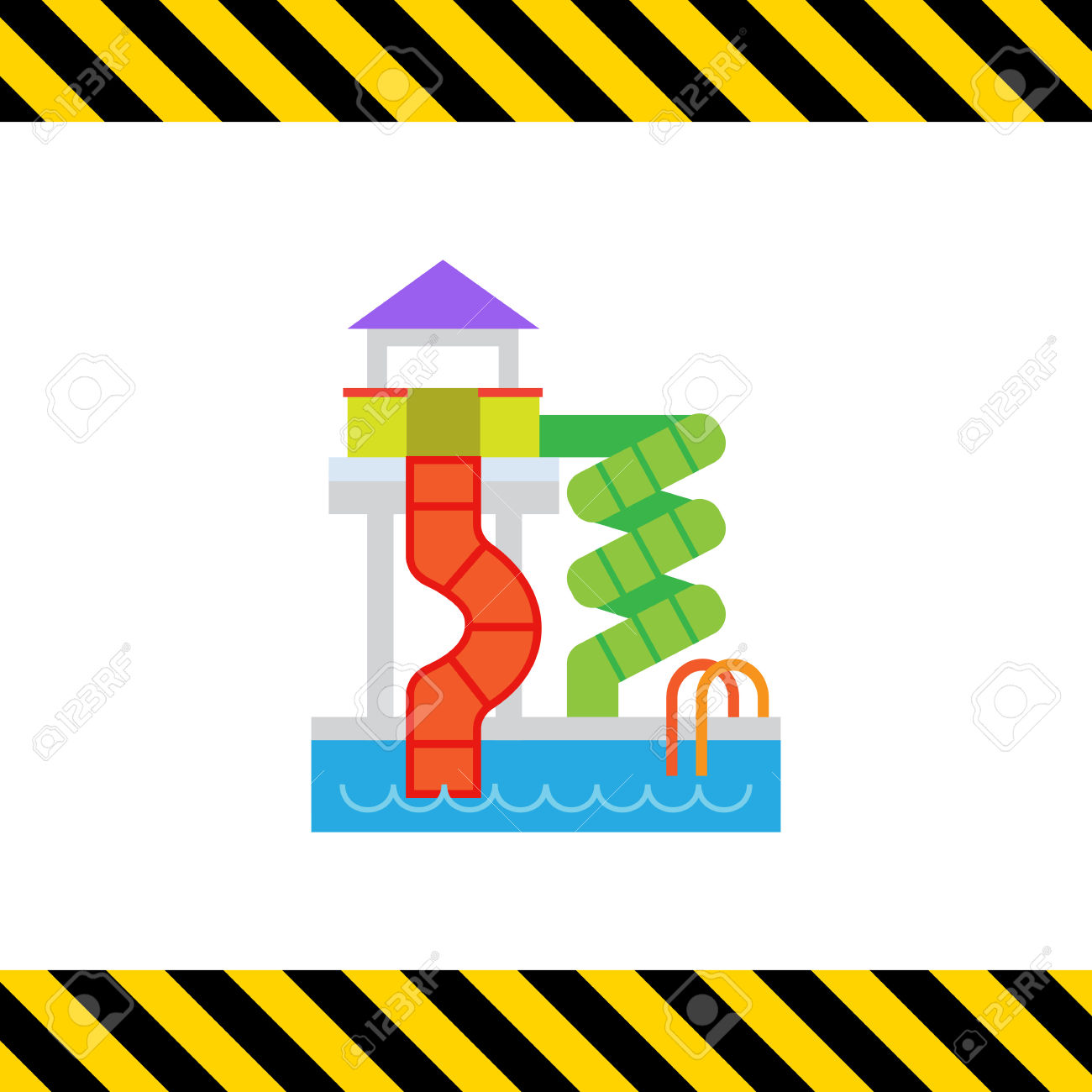 1300x1300 Floating Clipart Water Park