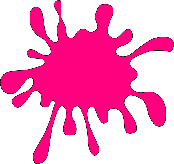 600x568 Pink Water Splash Clipart