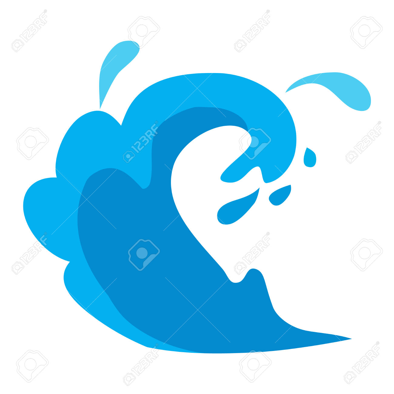 1300x1300 Splash Clipart Cartoon