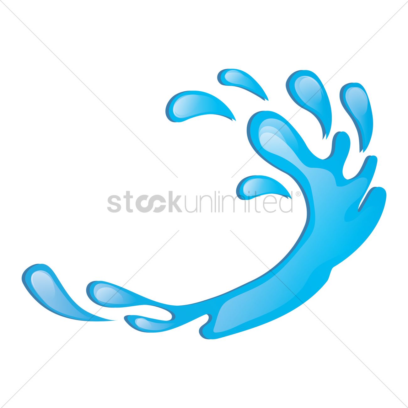 1300x1300 Splatter Clipart Water Splash