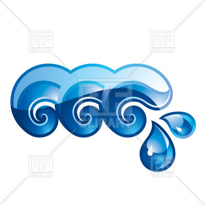 400x400 Waves And Drops