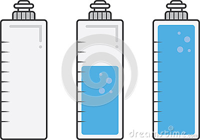 400x281 Filling Water Bottles Clipart