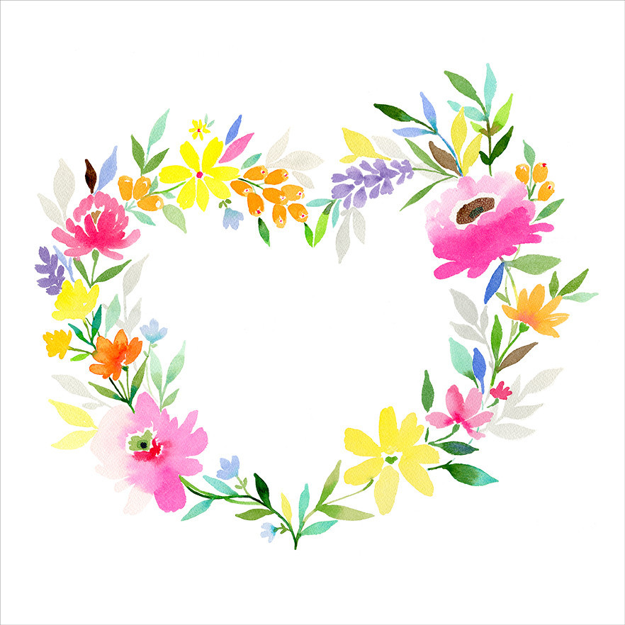 Watercolor Floral Clipart | Free download on ClipArtMag