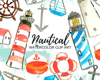 340x270 Watercolor Jellyfish Clip Art Set Seaside Jelly Fish