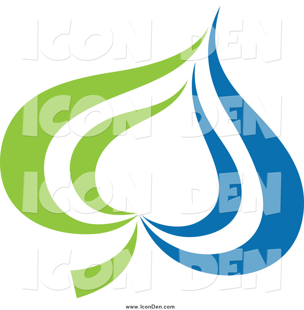 1024x1044 Clip Art Of A Green And Blue Ecology Waterdrop And Leaf Logo By