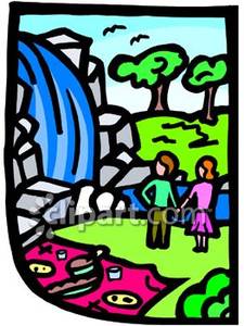 225x300 Looking At A Waterfall