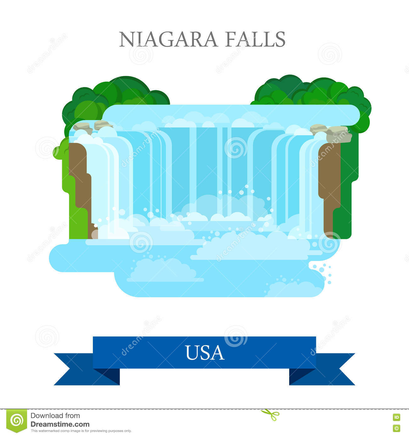 1300x1390 Niagara Falls Clipart Waterfalls Clipart