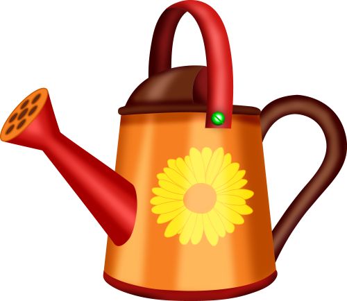 Watering Can Clipart