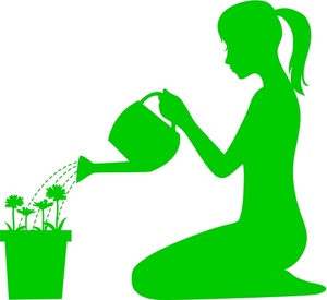 300x275 Gardening Clipart Image