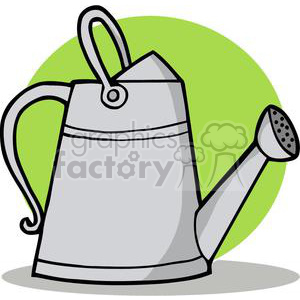 300x300 Royalty Free Watering Can 379640 Vector Clip Art Image