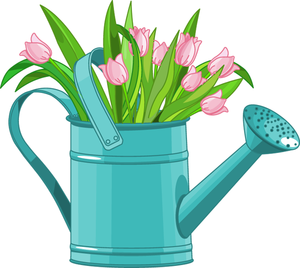 600x536 Clip Art Of A Watering Can And Clipart Panda