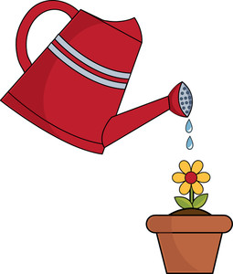 255x300 Watering Clipart Image