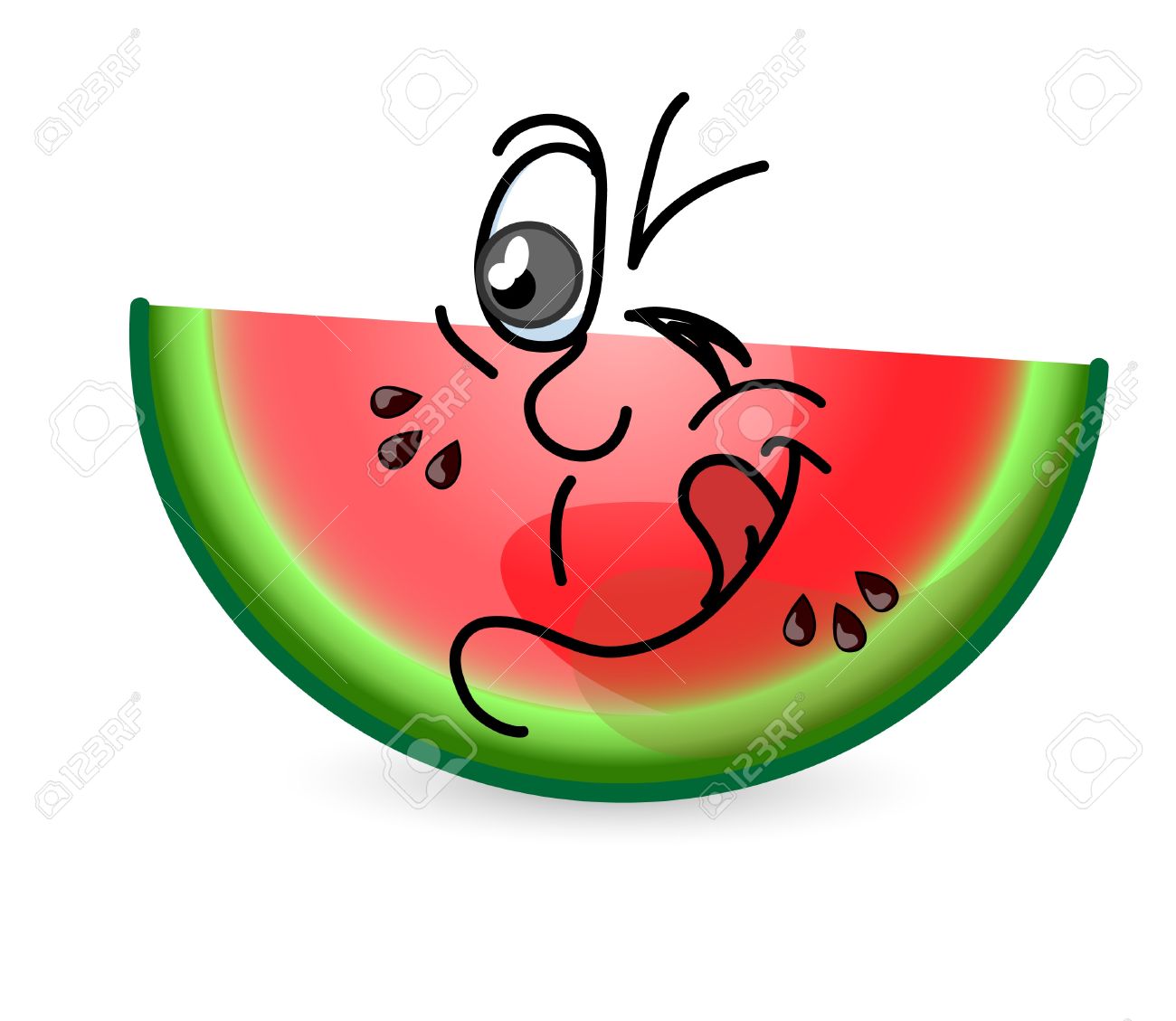1300x1129 Watermelon Clipart Funny