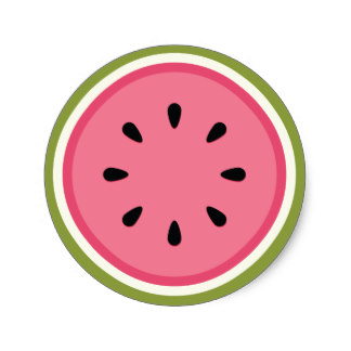 324x324 Watermelon Clipart Round
