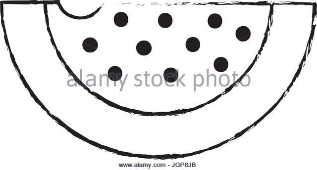 640x344 Slice Of Watermelon Black And White Stock Photos Amp Images