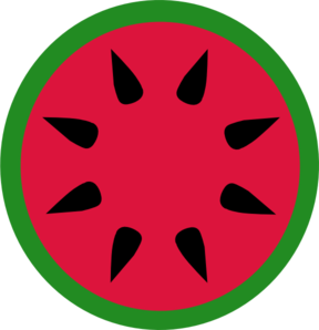 288x298 Watermelon Clip Art
