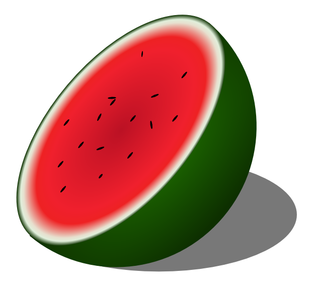 624x568 Free Melon Clipart, 2 Pages Of Public Domain Clip Art