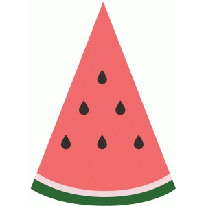 300x300 Watermelon Slice Silhouette Design Store View Watermelon Clipart
