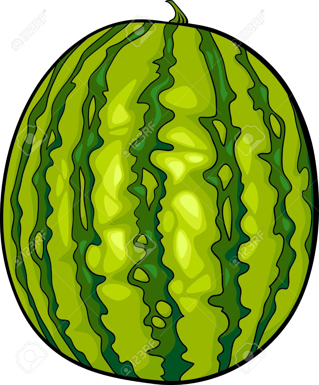 1075x1300 Watermelon Clipart Green Fruit
