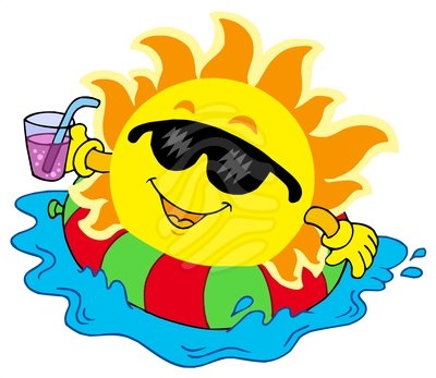400x347 Summer Water Fun Clip Art