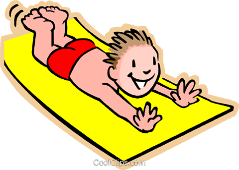 480x343 Clip Art Of Slip And Slide