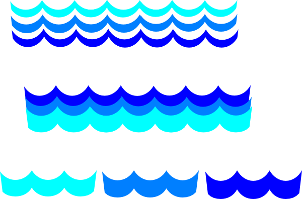 600x396 Wave Clipart Wave Pattern