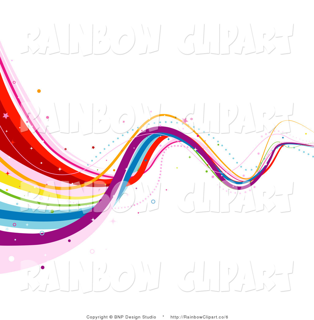 1024x1044 Vector Clip Art Of A Rainbow Wave By Bnp Design Studio